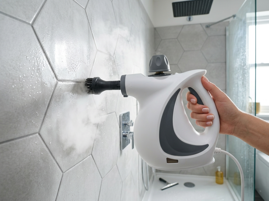 Tile, grout & bathrooms